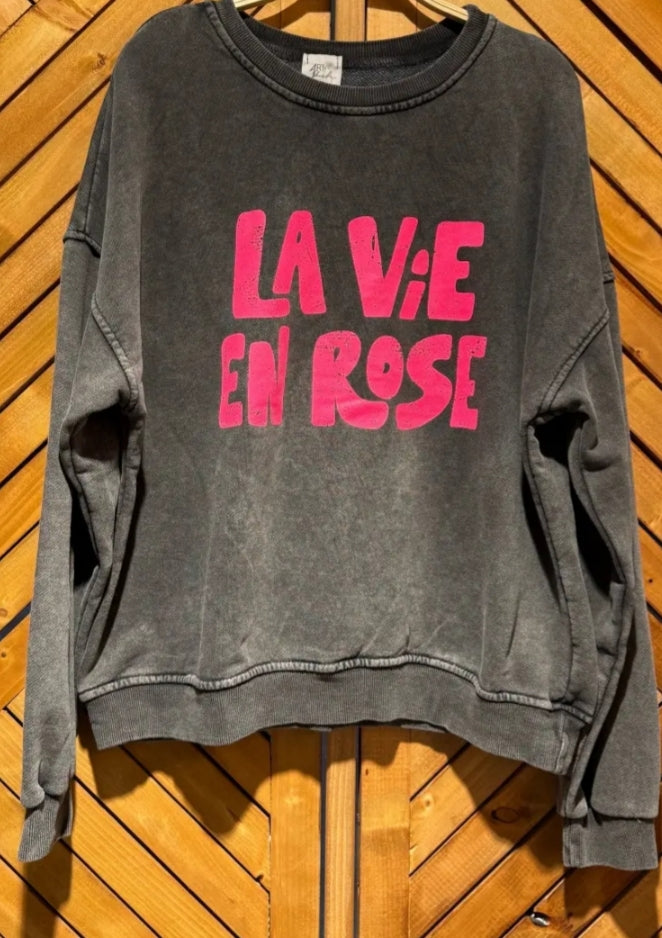 Sweat LA VIE EN ROSE