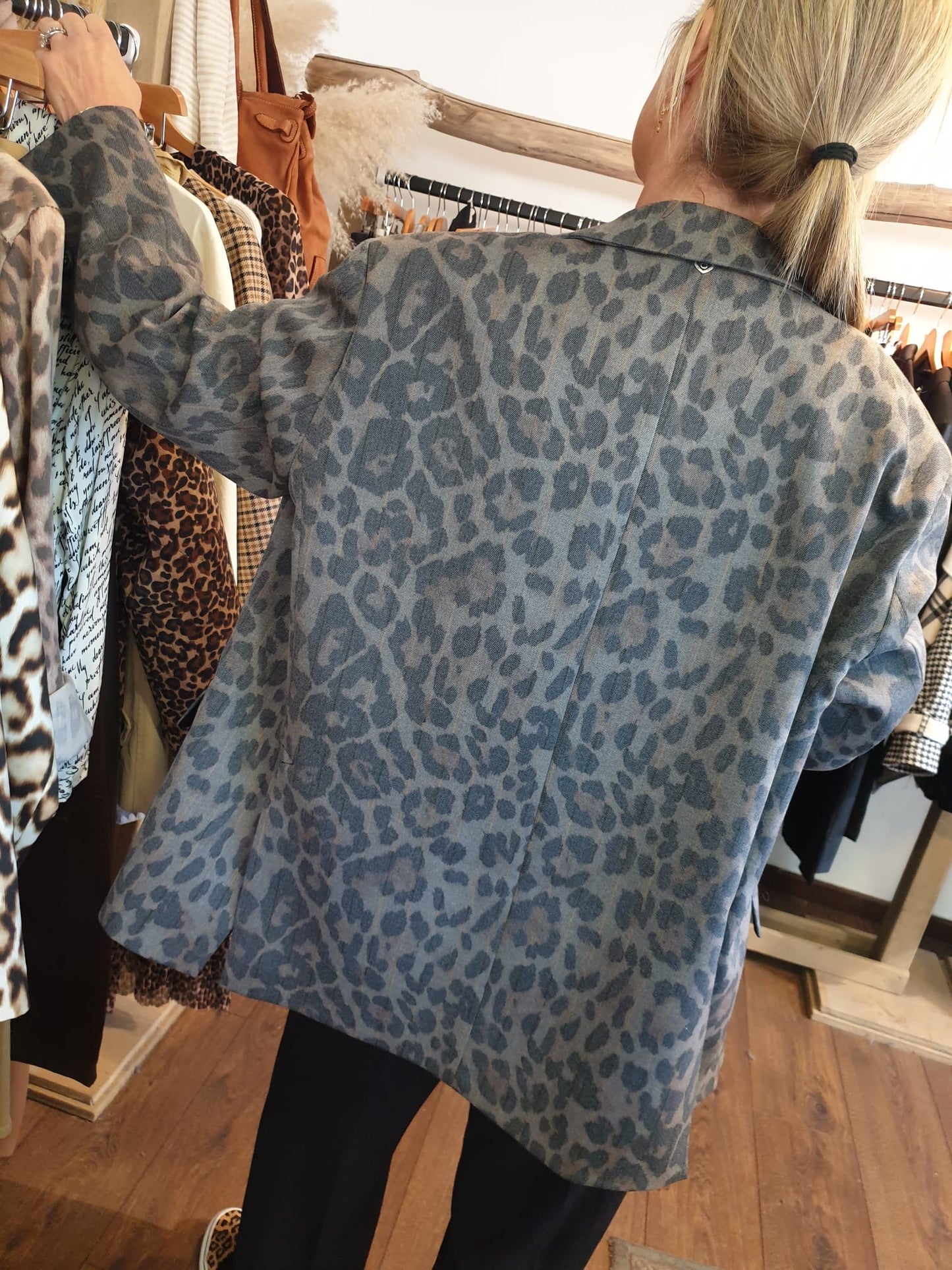 Veste Leopard PLEASE