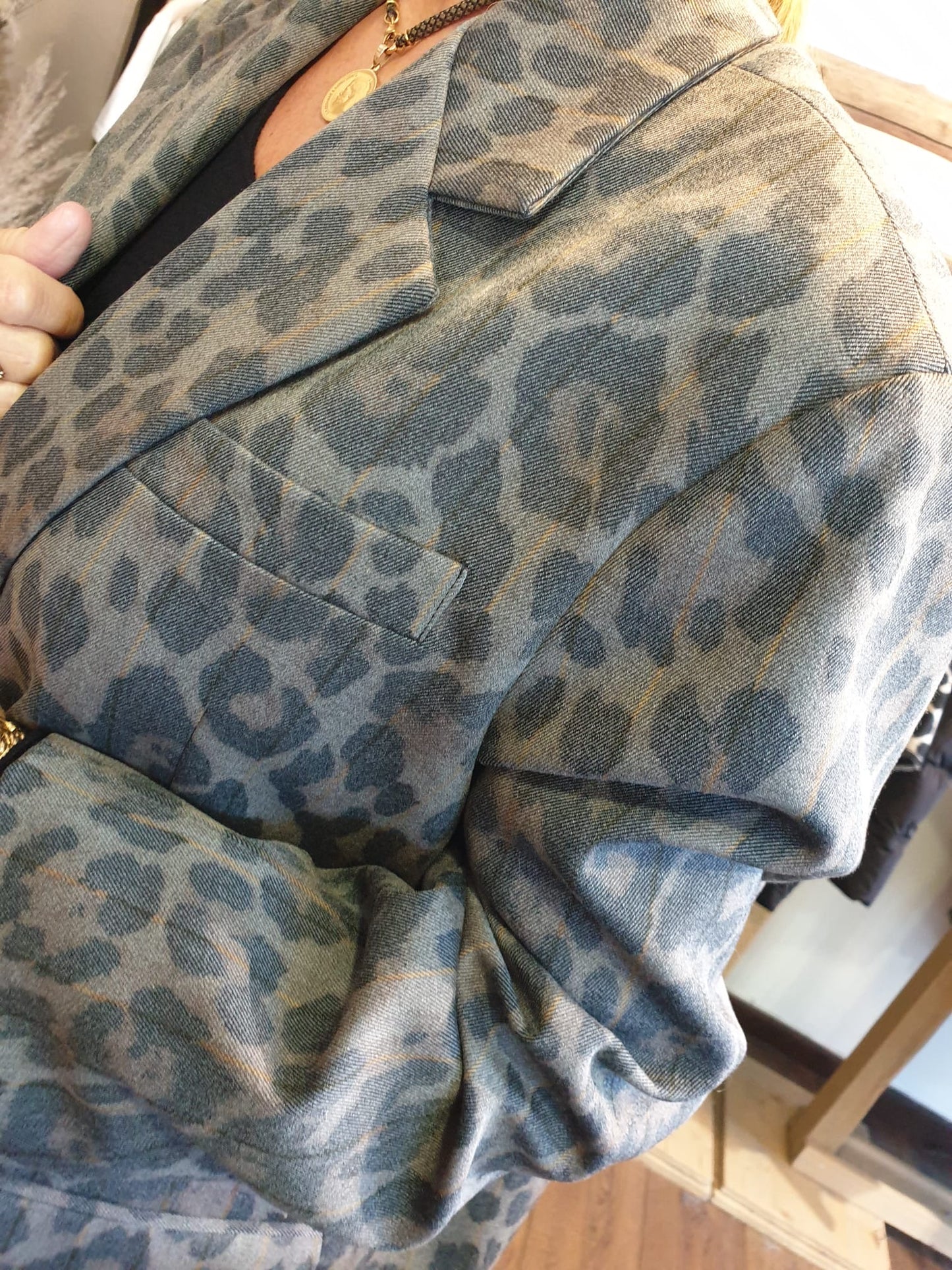 Veste Leopard PLEASE