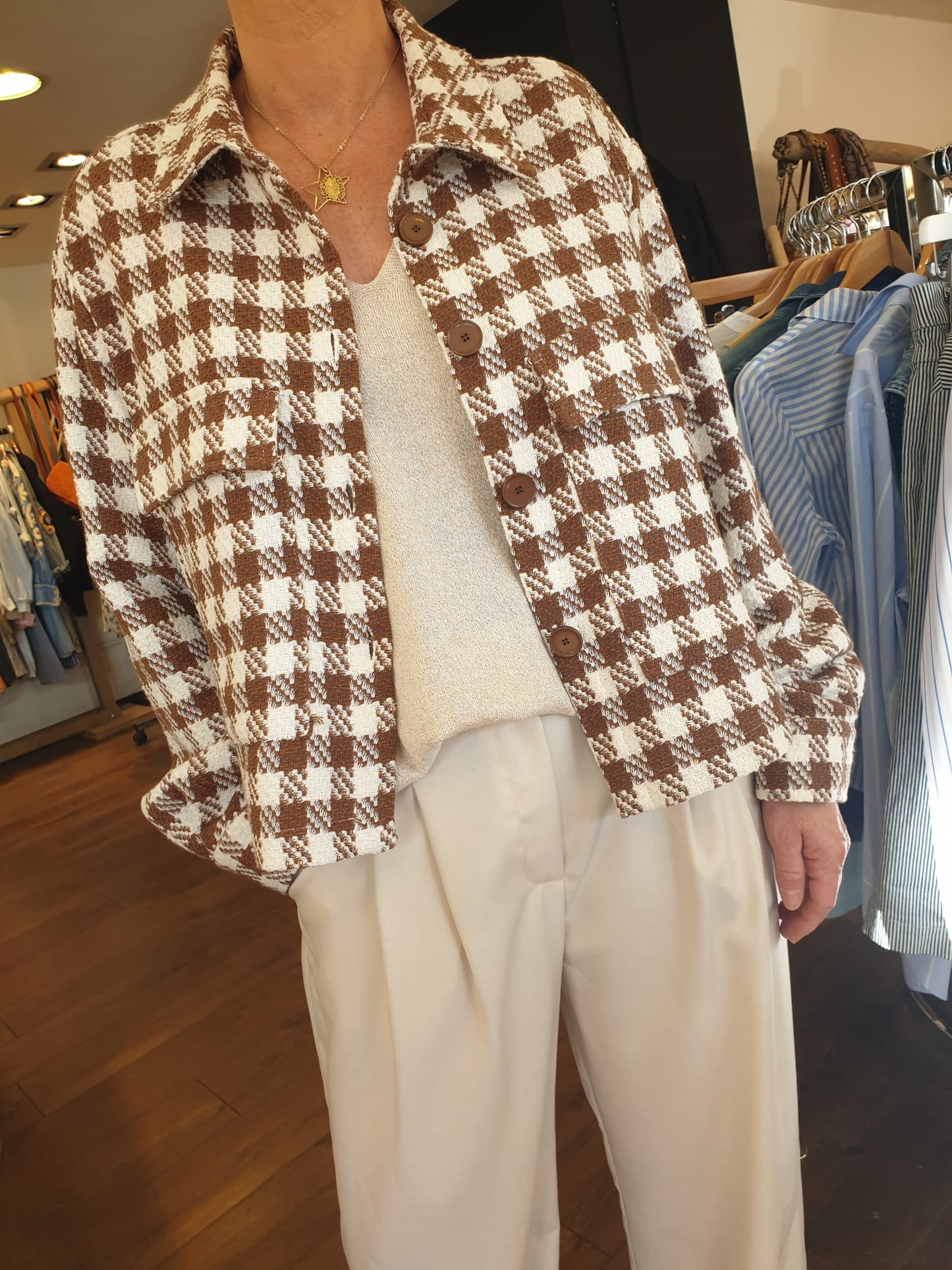 Veste Vichy PLEASE
